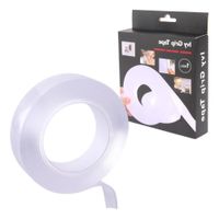 Cinta Silicona Doble Cara Super Adhesiva Delgada X 5 Metros