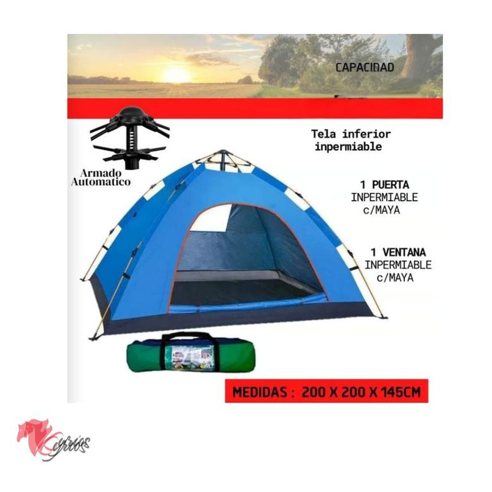 Carpa Automática 4 Personas