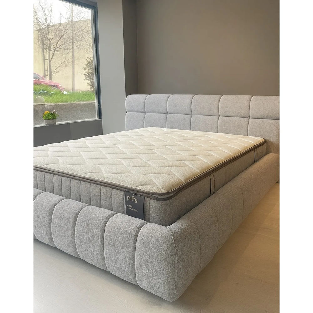CAMA BOX TARIMA LUX KING PLATA CAMA BOX TARIMA LUX KING PLATA