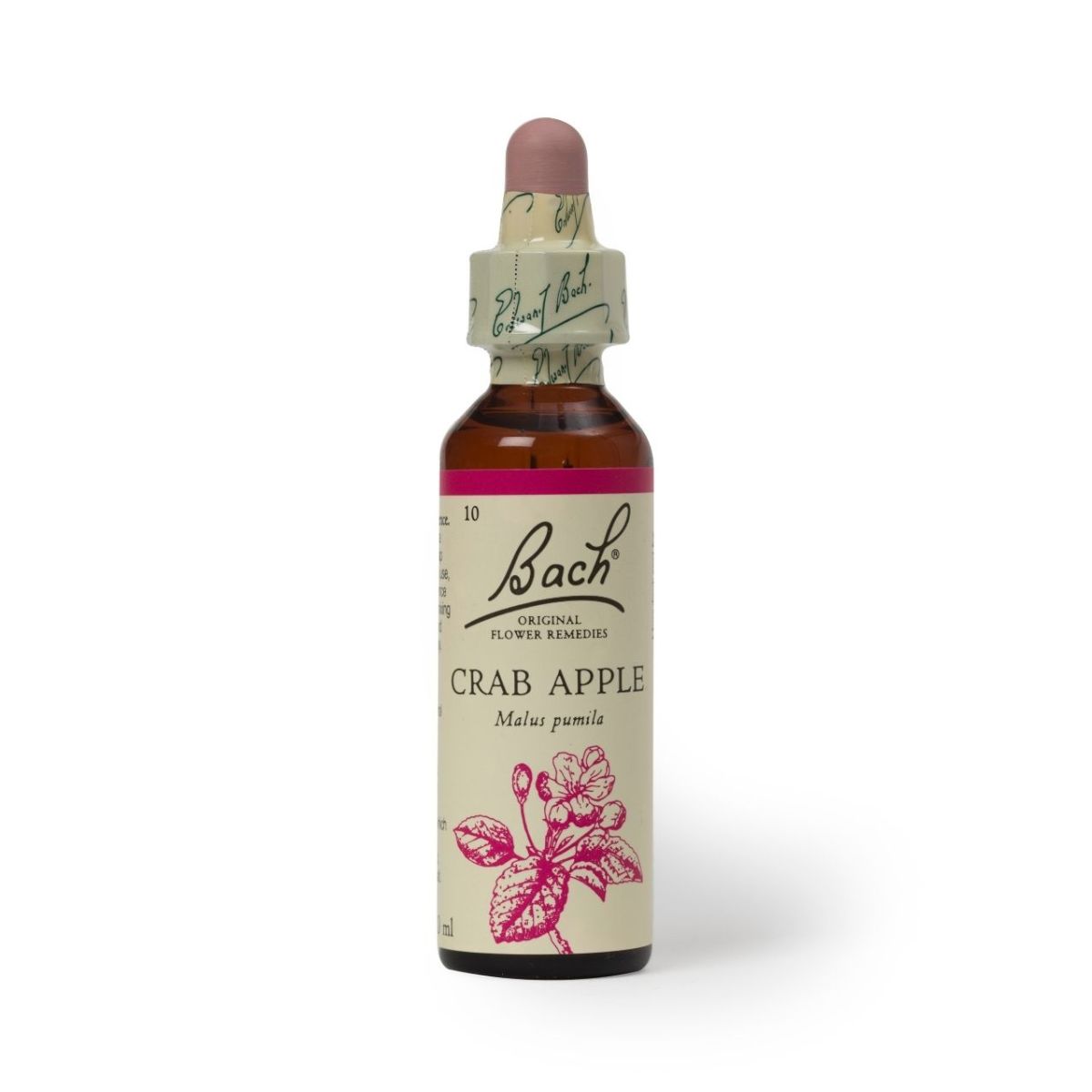 Esencia de Flores de Bach Crab Apple 20ml para las Personas Obsesionadas con la Limpieza.