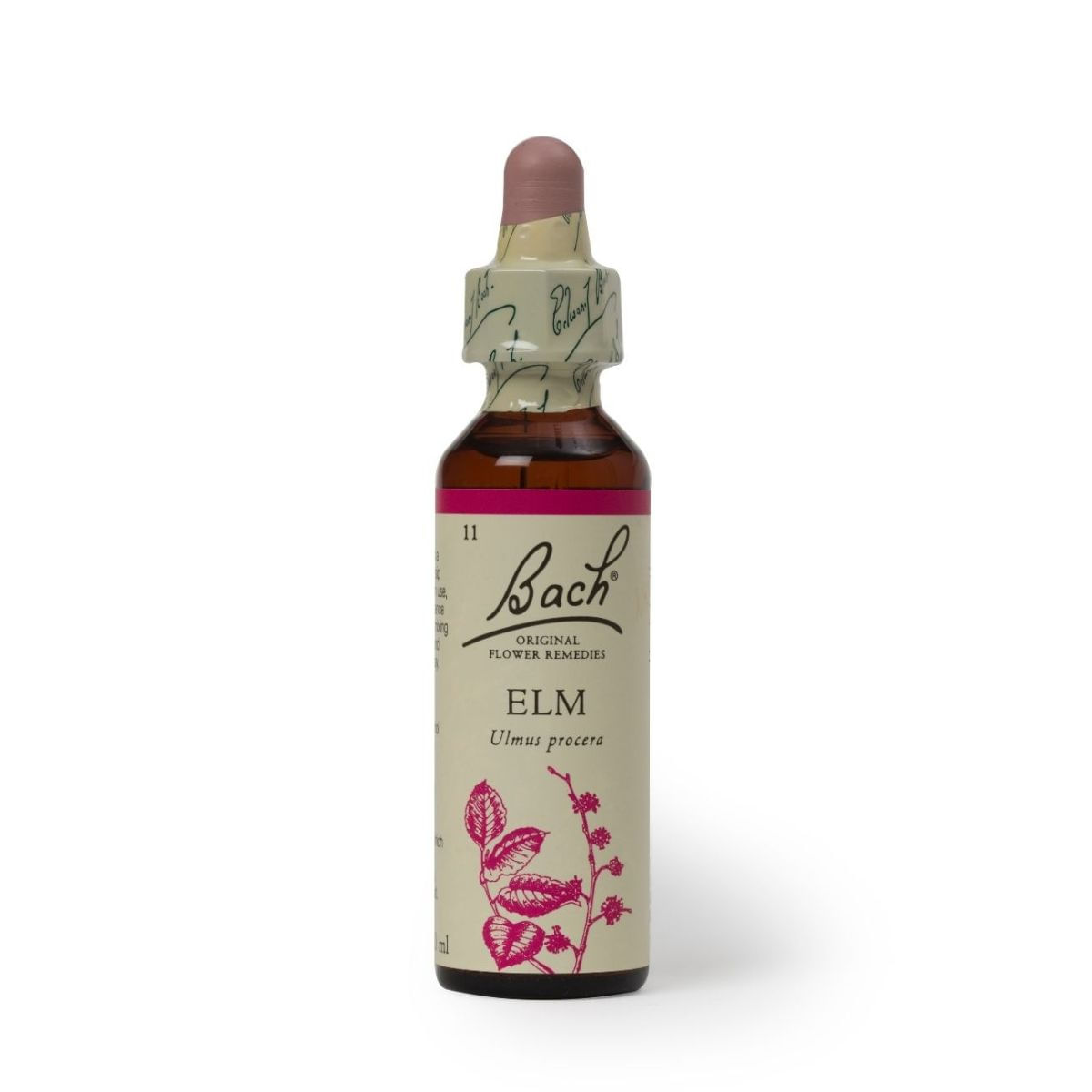 Esencia de Flores de Bach Elm 20ml para las Personas Muy Autoexigentes que se Abruman.