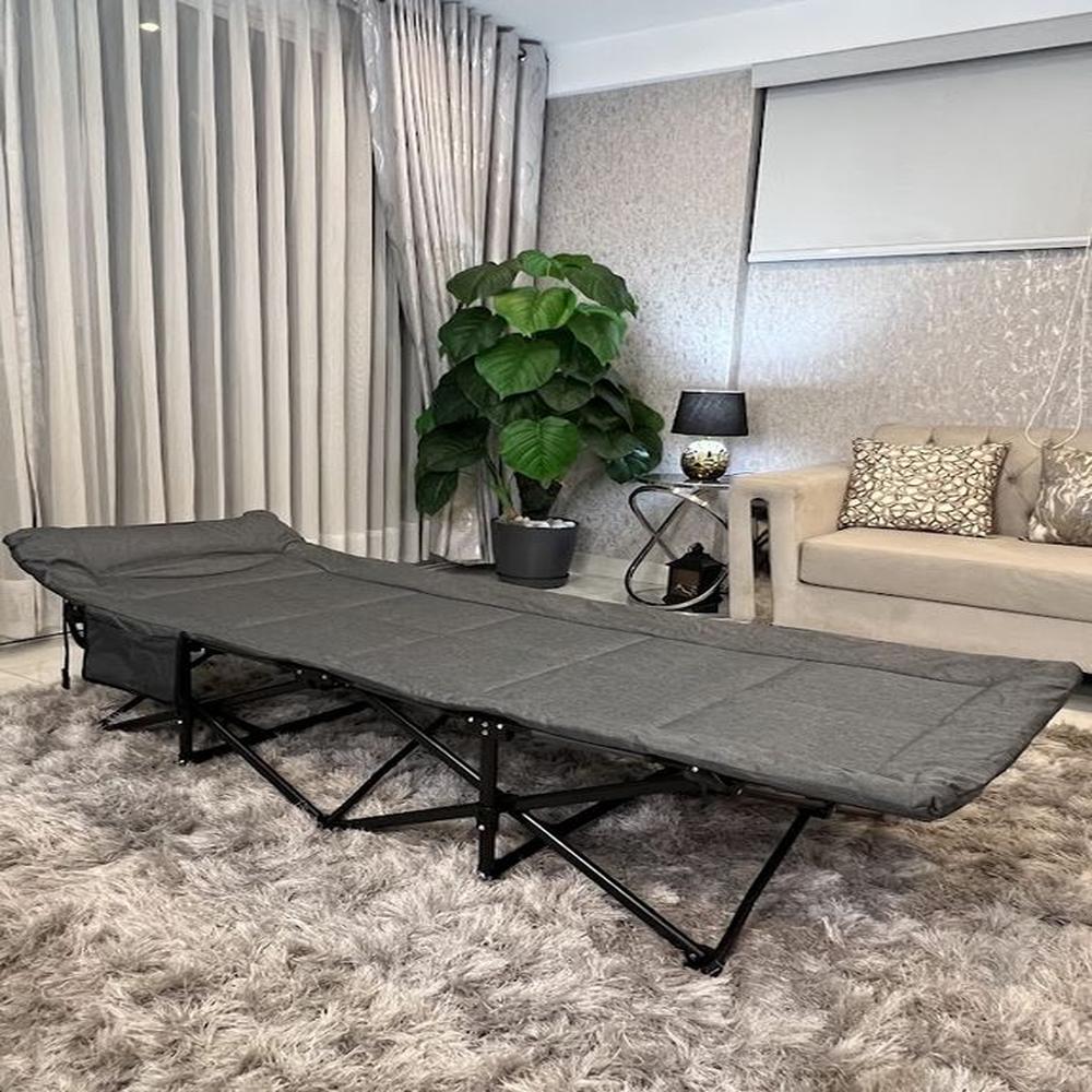 Cama Plegable Portátil con Almohadilla Integrada Cama Plegable Portátil con Almohadilla Integrada
