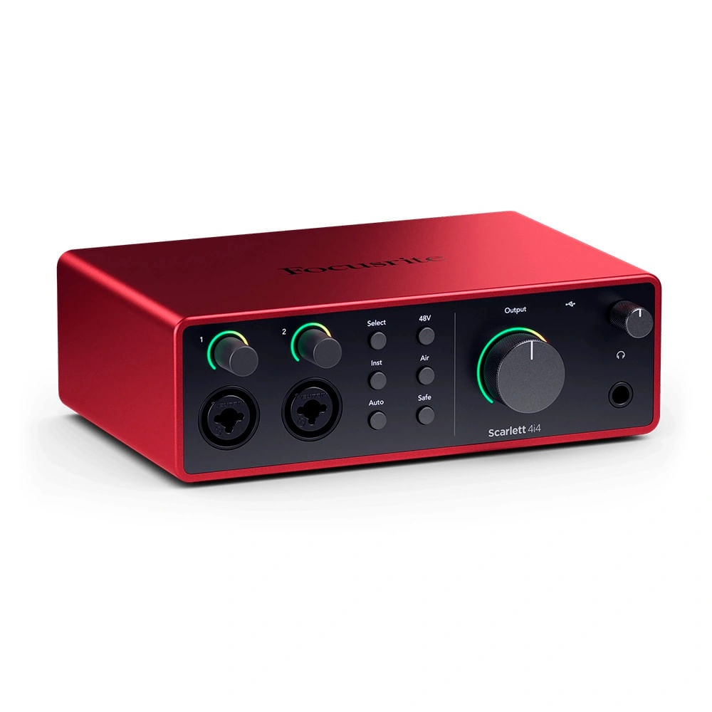 Interfaz de Audio Focusrite Scarlett 2i2 4th Gen
