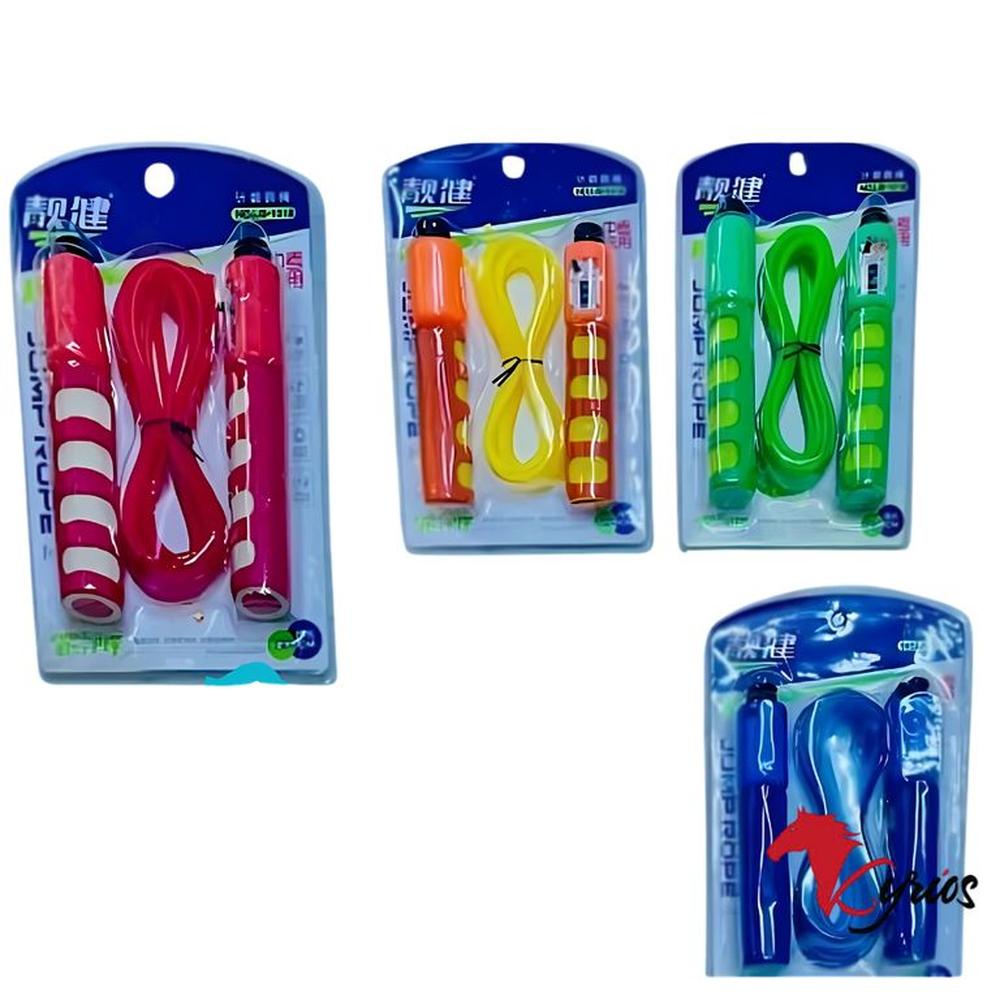 Salta Soga De PVC Con Contador Color Azul