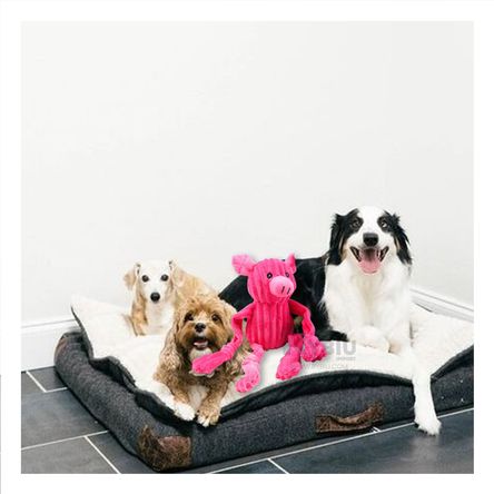 Peluche en Forma de Chancho de Color Rosado