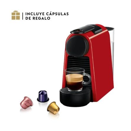 Cafetera Nespresso Essenza-Mini Roja
