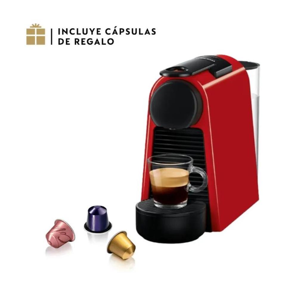 Cafetera Nespresso Essenza-Mini Roja