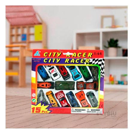 Carritos de Colores de Tono Multicolor Y+Papel de Regalo