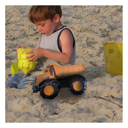 Carro de Juguete para Niños en Amarillo Y+Papel de Regalo