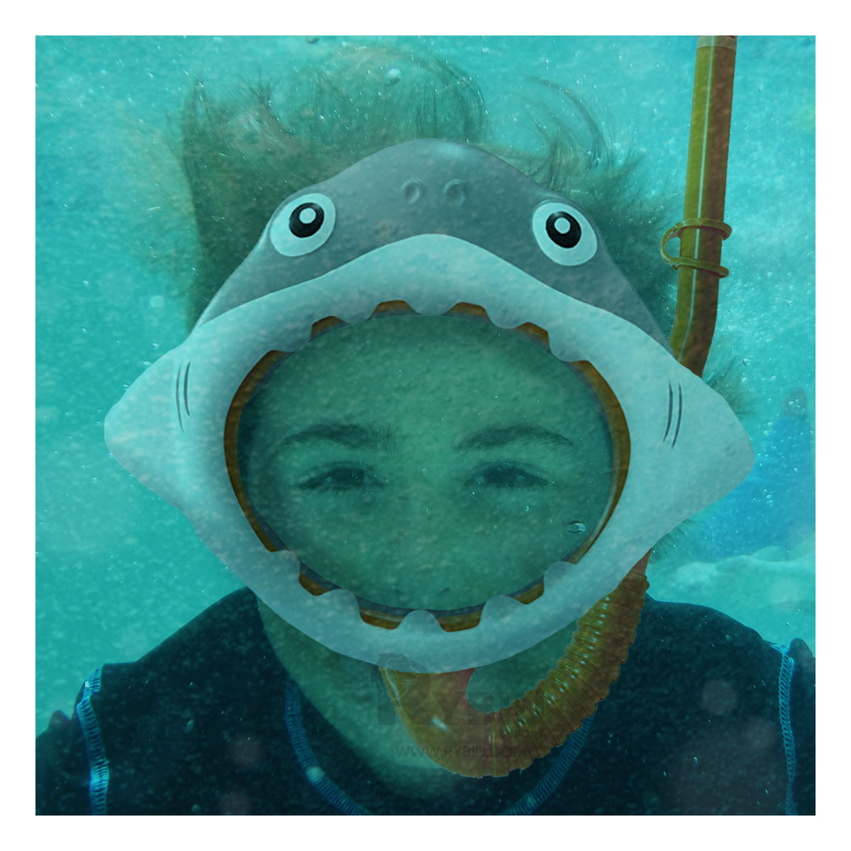 Set Creativo para Aventuras Submarinas en Gris Y+Stickers