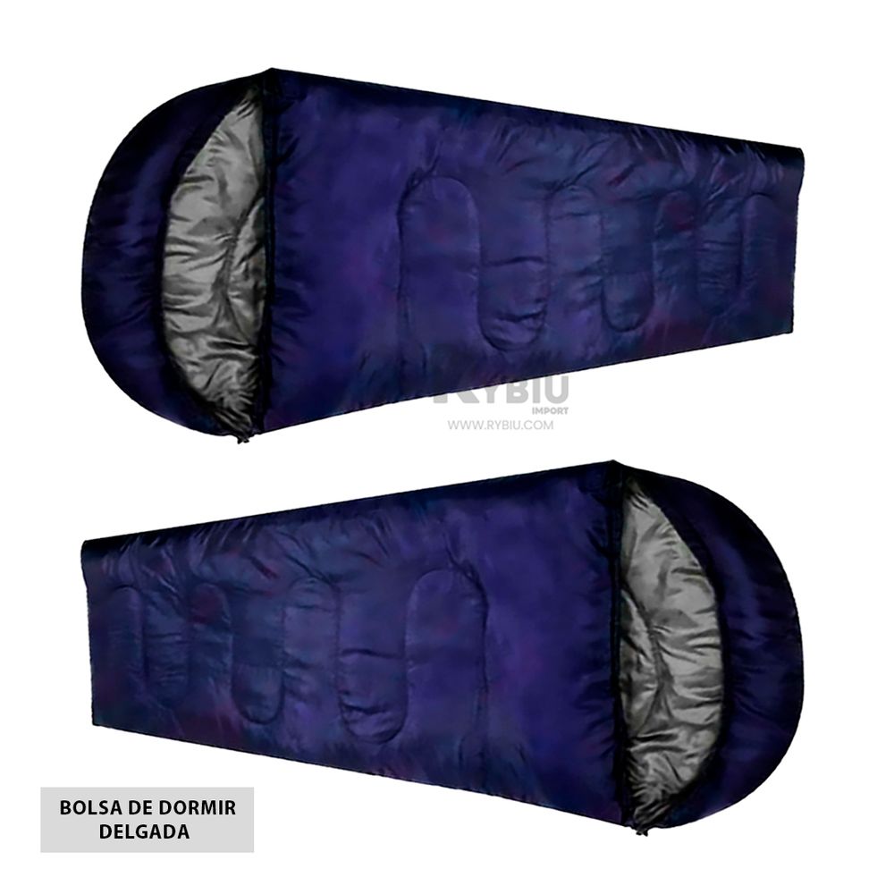 Bolsa de Dormir Comoda Delgada de Color Azul Marino Bolsa de Dormir Comoda Delgada de Color Azul Marino