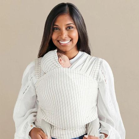 Fular NEW BORN Nemito 100% algodón STRIPES FINO GRIS Fular NEW BORN Nemito 100% algodón STRIPES FINO GRIS