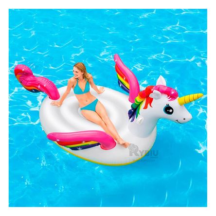 Bote Unicornio Moderno 287x193x165 cm en Multicolor
