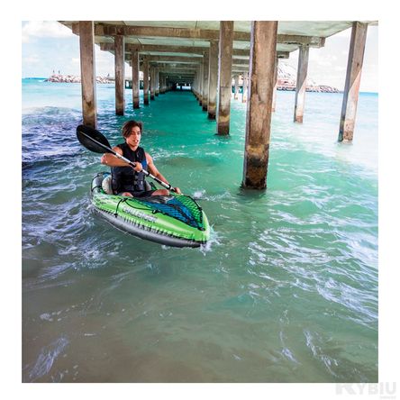 Bote Acuatico Practico para Remar Verde Y+Papel de Regalo Bote Acuatico Practico para Remar Verde Y+Papel de Regalo