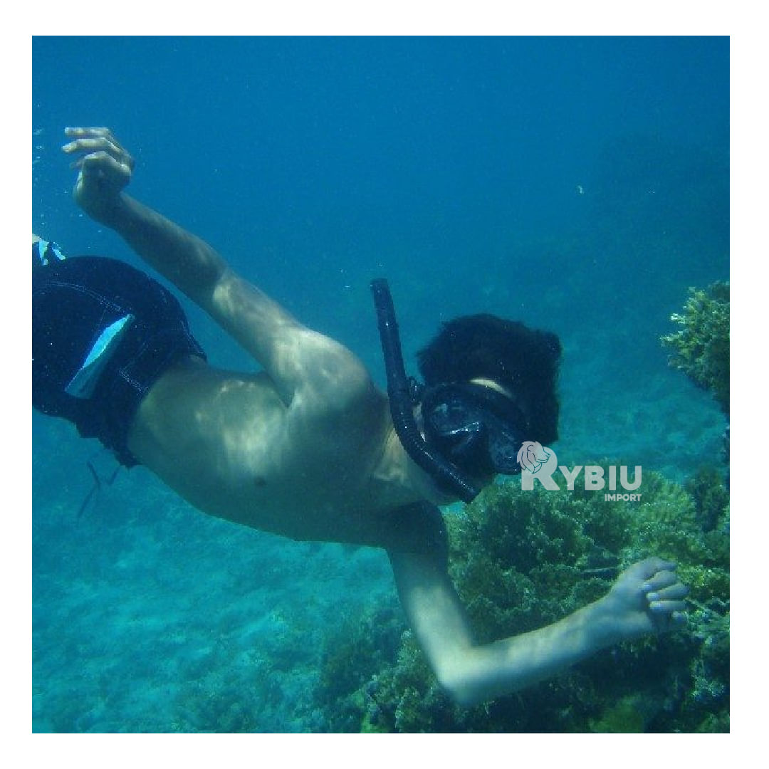 Set de Nadar Impermeable en Negro Y+Papel de Regalo