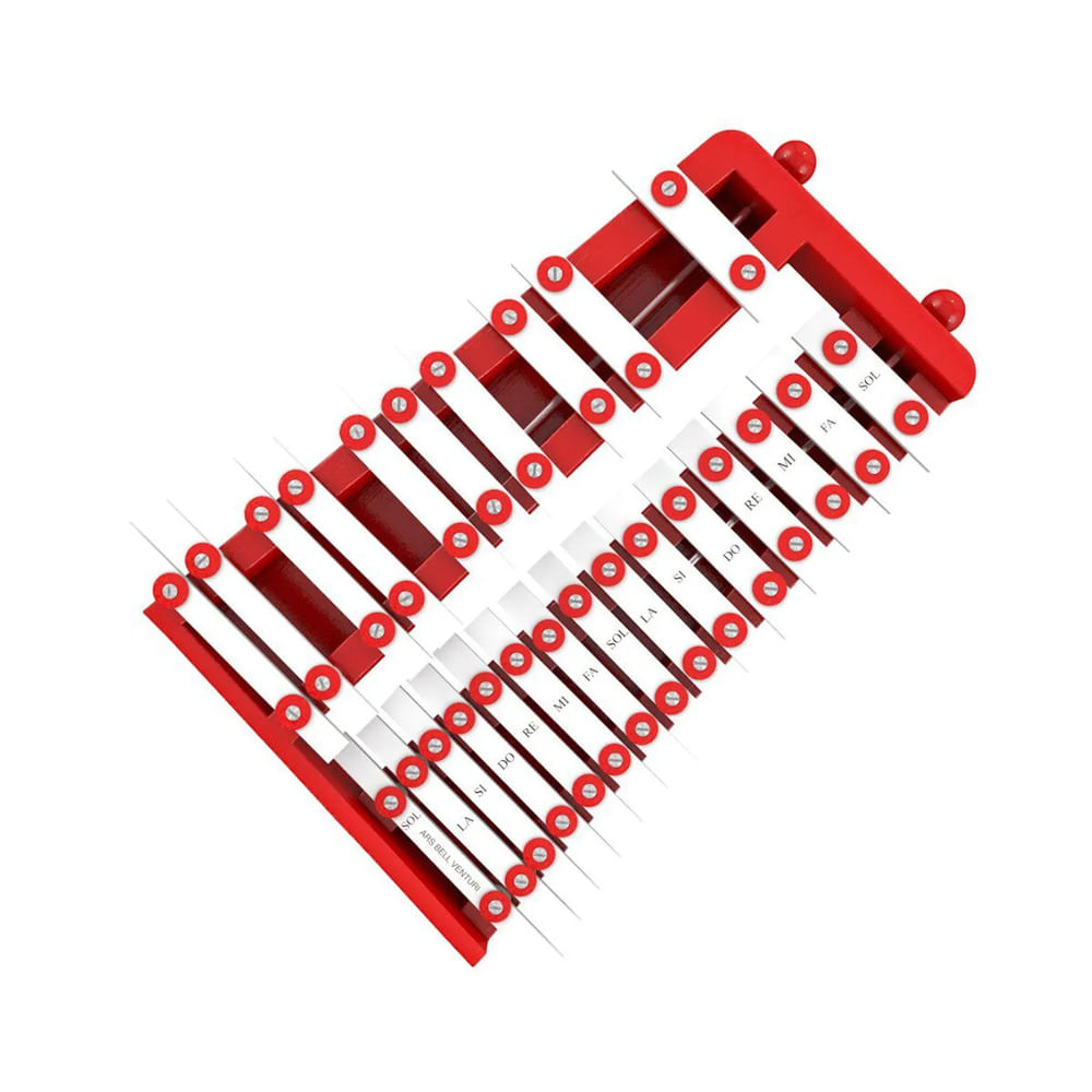 XILÓFONO CROMÁTICO ROJO MÁS FUNDA XILÓFONO CROMÁTICO ROJO MÁS FUNDA