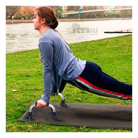 Push Up de Flexiones con Base en Circulo de Color Verde Push Up de Flexiones con Base en Circulo de Color Verde