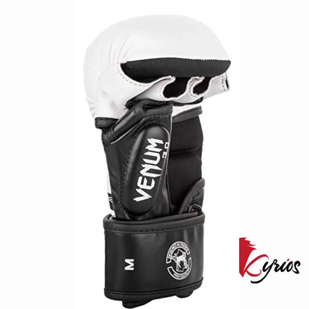 Guantes Vale Todo Venum Talla M BlancoNegro + Bucal Venum