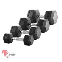 Par De Mancuernas Hexagonales De 2KG Y Medio