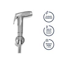 Duchita bidet premium con manguera flexible y soporte Vainsa