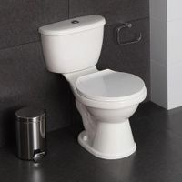 Inodoro taza tanque asiento Cancún Blanco Italgrif