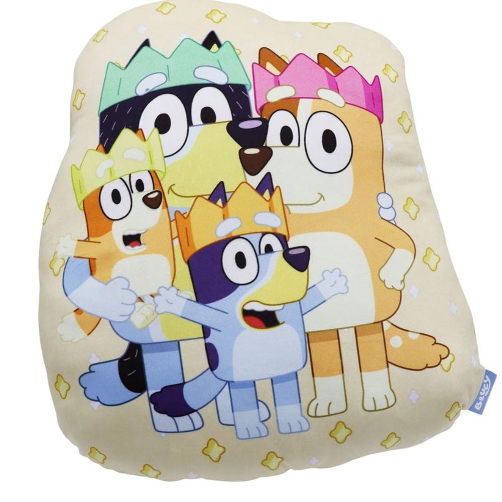 Cojin Almohada navideño decorativo Bluey Familia 40x38cm Cojin Almohada navideño decorativo Bluey Familia 40x38cm