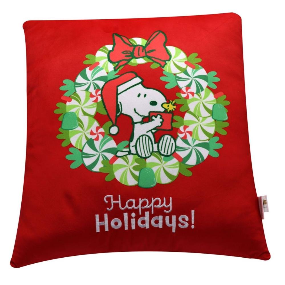 Cojin Almohada navideño decorativo Snoopy 40x40cm Rojo Cojin Almohada navideño decorativo Snoopy 40x40cm Rojo