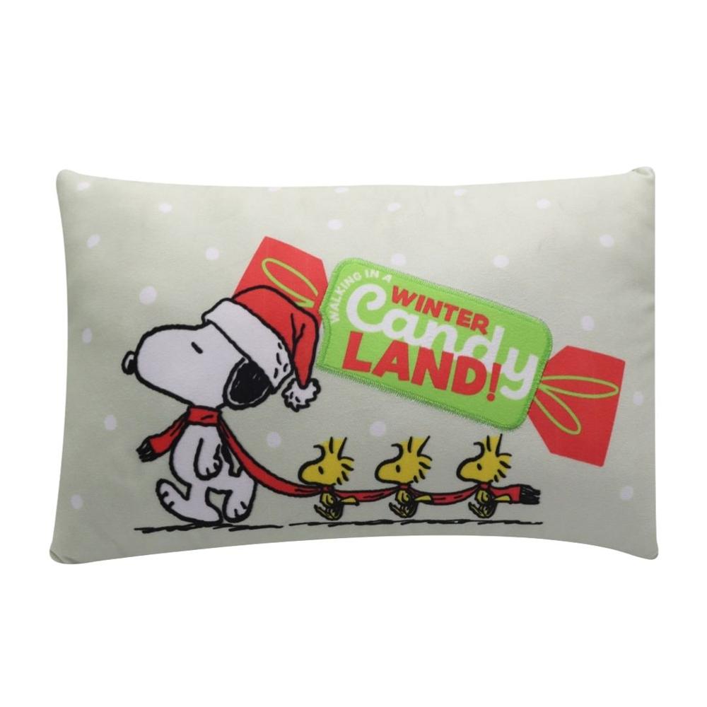 Cojin Almohada navideño decorativo Snoopy 27x42cm Cojin Almohada navideño decorativo Snoopy 27x42cm