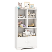Librero Estante Infantil Hazel Blanco Muebles Bonno