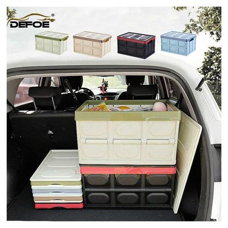 Caja de almacenamiento plegable organizador multiuso auto Caja de almacenamiento plegable organizador multiuso auto