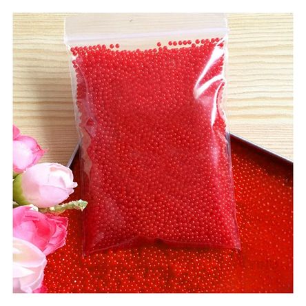 Bolsa de 5000 Balines de Hidrogel en Set 3 Color Rojo Bolsa de 5000 Balines de Hidrogel en Set 3 Color Rojo