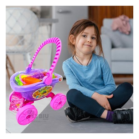 Carrito Divertido en Color Morado Y+Agendita Carrito Divertido en Color Morado Y+Agendita