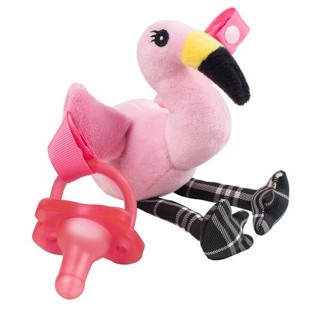 Sujetador de Chupones Lovey Flamingo Sujetador de Chupones Lovey Flamingo