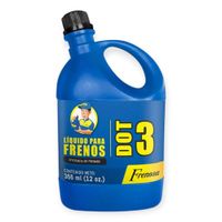 Liquido de Freno DOT 3 Frenosa 355ml 12 ONZ Azul