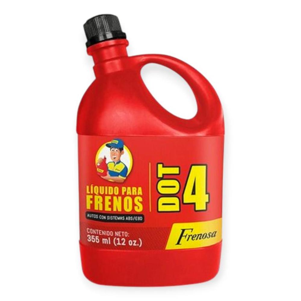Liquido de Freno DOT 4 Frenosa 355ml 12 ONZ Rojo Liquido de Freno DOT 4 Frenosa 355ml 12 ONZ Rojo