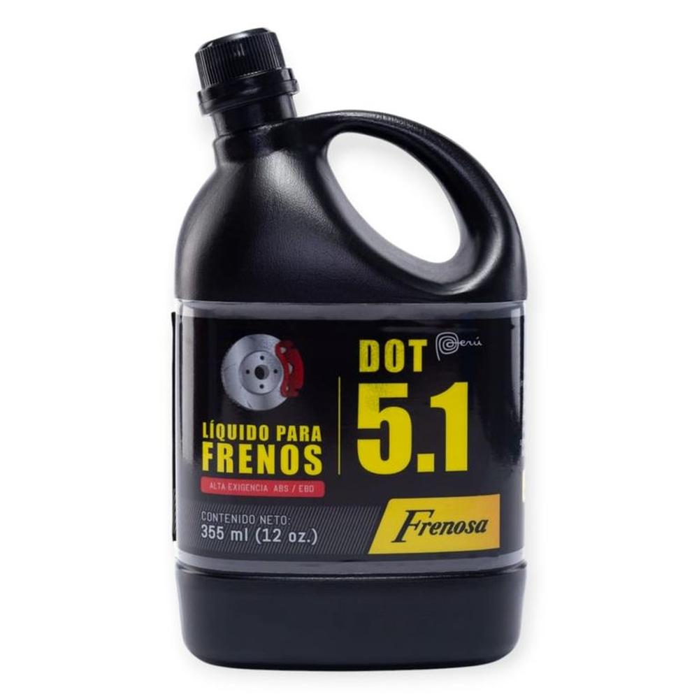 Liquido de Freno DOT 5.1 Frenosa 355ml 12 ONZ Negro Liquido de Freno DOT 5.1 Frenosa 355ml 12 ONZ Negro