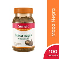 Sunvit Nat Maca Negra 500mg cápsulas