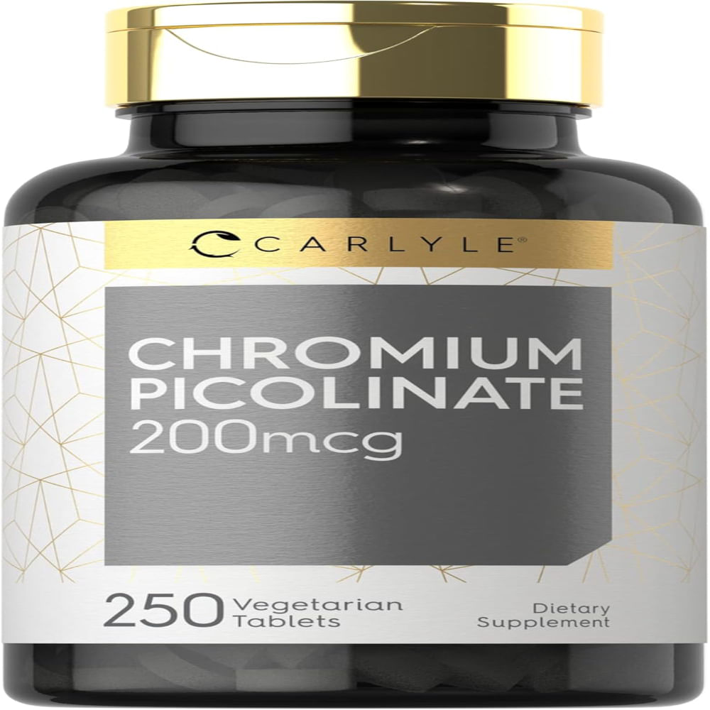 Carlyle Picolinato De Cromo 200 Mcg 250 Tabletas Carlyle Picolinato De Cromo 200 Mcg 250 Tabletas