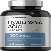 Horbaach Acido Hialuronico Con Msm 1000mg 120 Capsulas