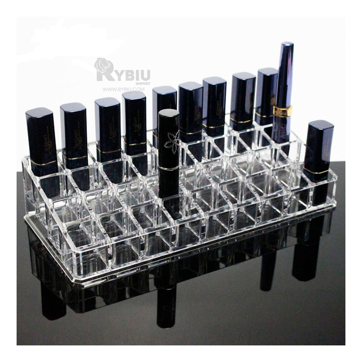 Organizador de Barras de Labios en Transparente Y+Agendita