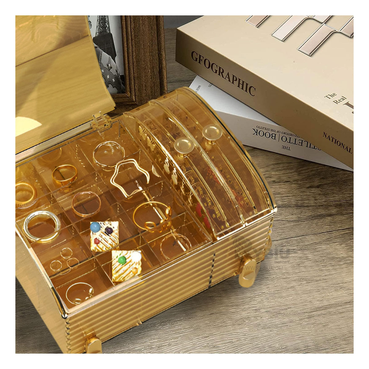 Organizador Ideal de Color Amarillo Y+Stickers