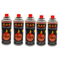 5 Gas Butano Ultra Refinado Valvula Universal Cocinillas Fill