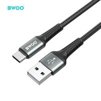 CABLE DE DATOS USB A TIPO C 2MT 480MB 24A X288C-2M BWOO