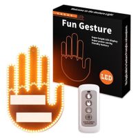 Mano de Luz LED con Gestos para Auto