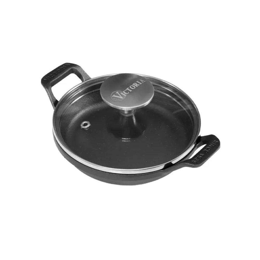 Mini Cazuela 14cm Hierro Fundido Esmaltada Con Tapa