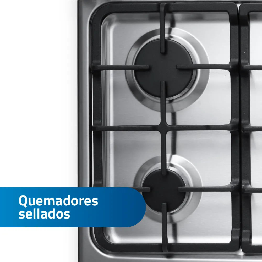 Cocina Gas Indurama Cataluña Qz Croma 6 Hornillas