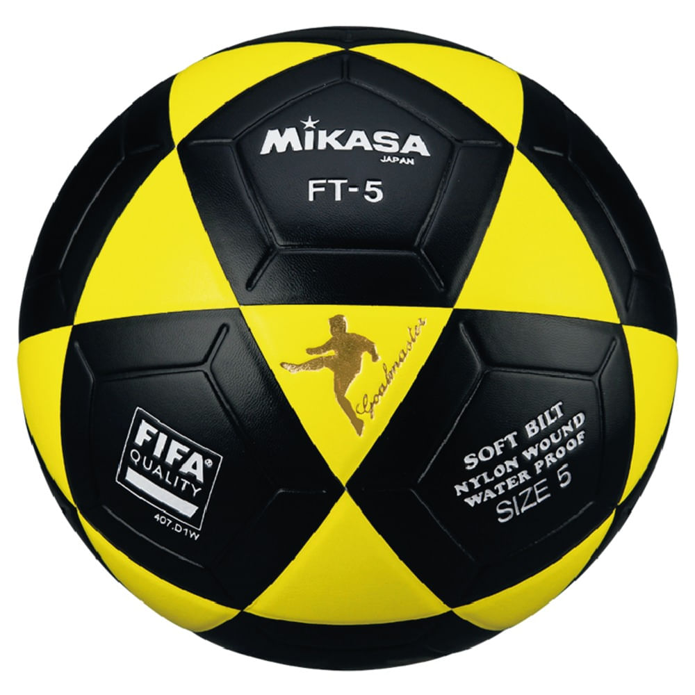 PELOTA DE FÚTBOL MIKASA FT-5YBK - FIFA QUALITY