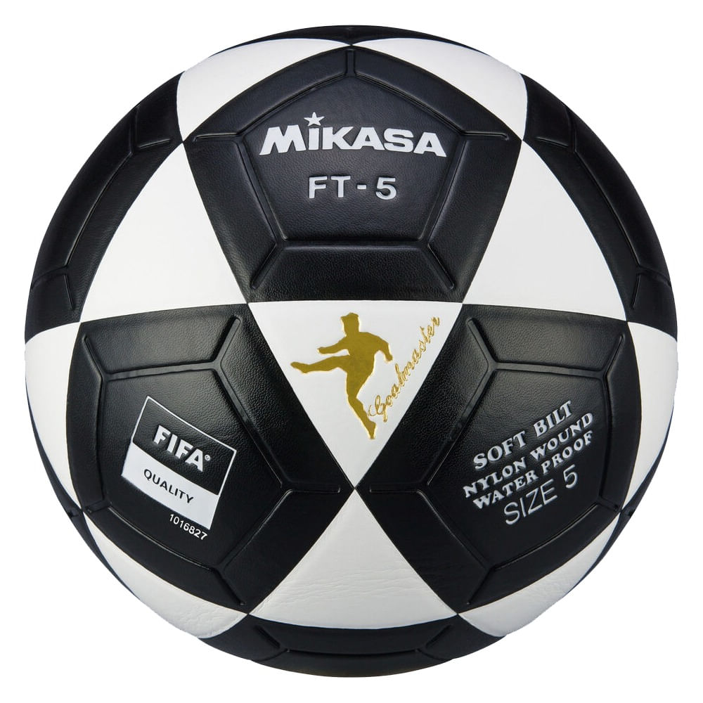PELOTA DE FÚTBOL MIKASA FT-5WBK - FIFA QUALITY