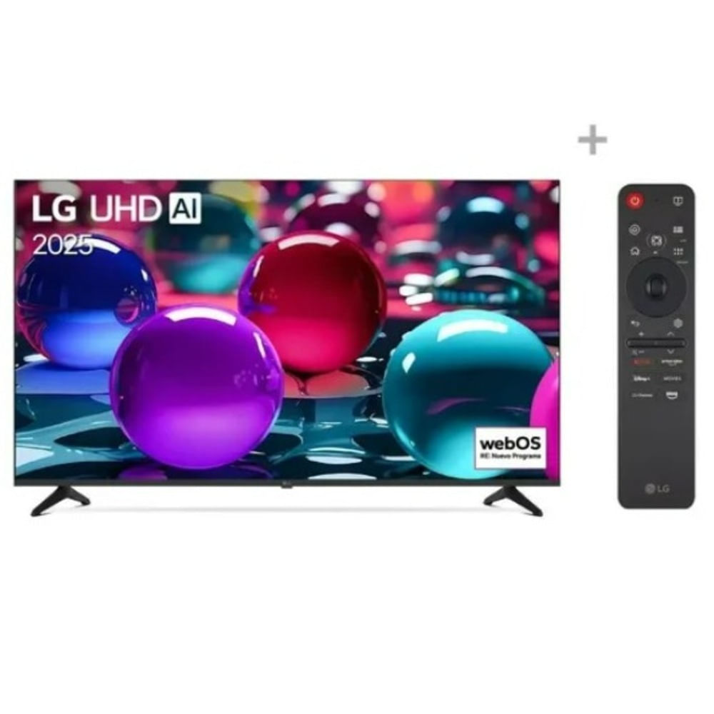 Televisor LG 55"" Smart UHD 4K Thinq AI 55UA7300PSB + Control Magic MR25GN 2025