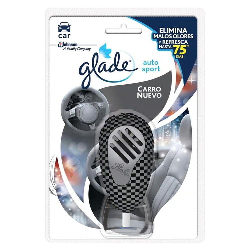 Ambientador Glade Auto Sport New Car 7ml
